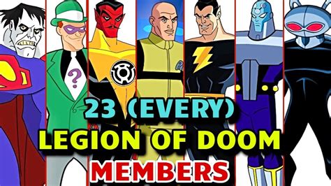 members of legion of doom|legion of doom villains.